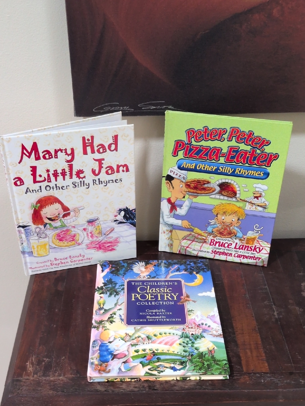 Bruce Lansky & Nicola Baxter Children's Lot of 3 Hardback Poetry Books